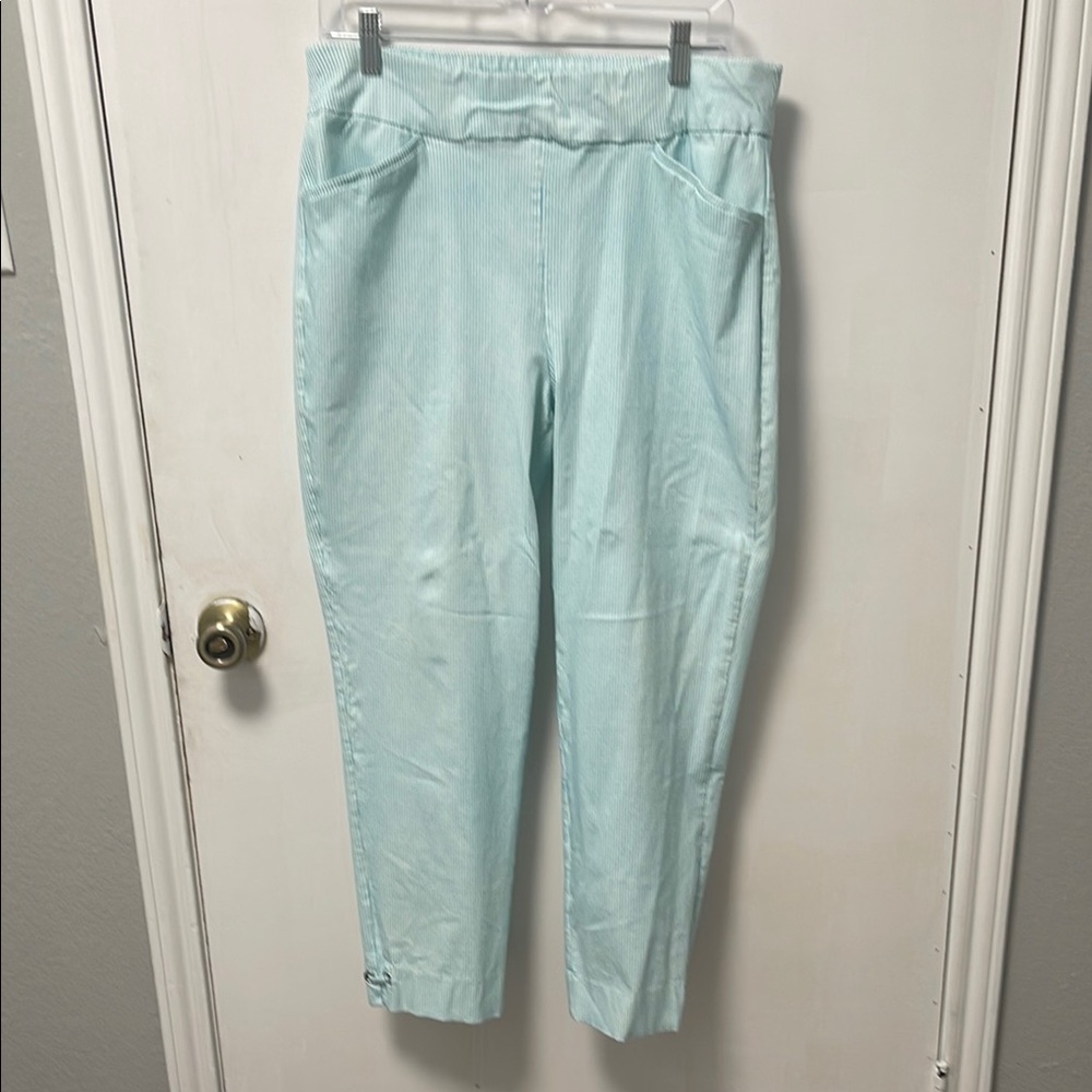 Light Blue Casual Pants